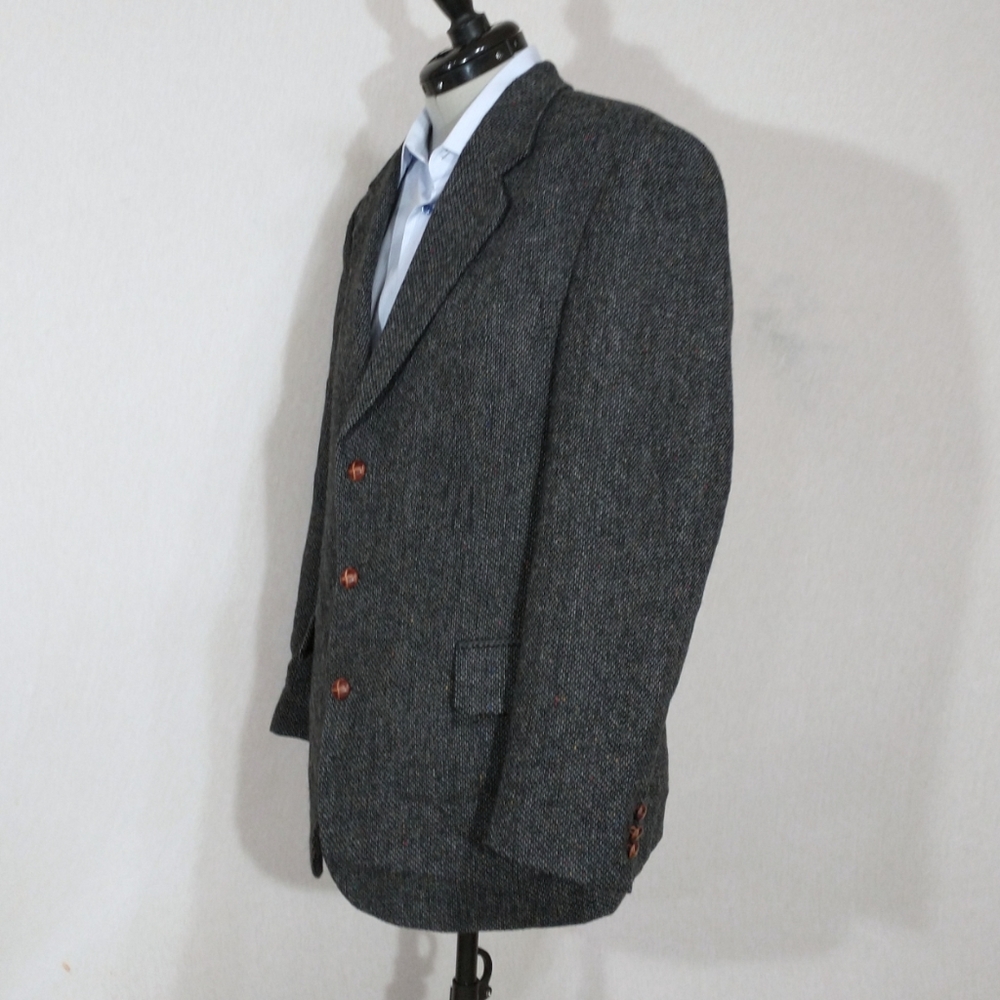 Men's Sport Coat Blazer 3 Button Made in Poland Jacket 42R